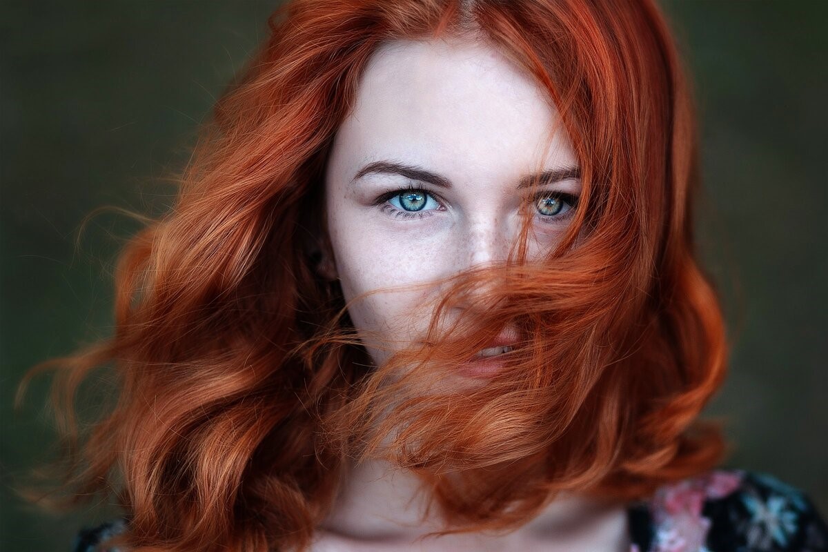 Рыжие краски для волос